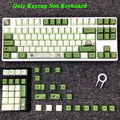 127-Key Matcha Green PBT Keycaps, Cherry Profile