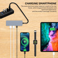 8-in-1 USB 3.1 Type-C Hub with TF/SD Card Reader