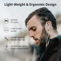 KZ ZS10 Pro In-Ear Monitors, 4BA + 1DD, Detachable Cable (Black, No Mic)
