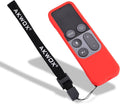 Apple TV Siri Remote Case with Lanyard, Rose Red (4th/5th Gen)