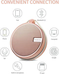 C12 IPX7 Waterproof Shower Bluetooth Speaker with Suction Cup (Cashmere Pink)