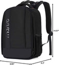 DSLR Camera Backpack with Modular Inserts and Tripod Holder, Black