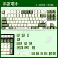 127-Key Matcha Green PBT Keycaps, Cherry Profile