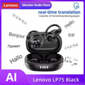 Original LP75 TWS Bluetooth V5.3 Wireless Earbuds with LED Display