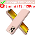 Shockproof Liquid Silicone Case for iPhone 13 Pro Max 6.7