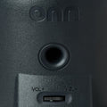 Stereo Speaker with Volume Controls, 3.5mm Aux + USB Power