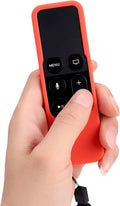 Apple TV Siri Remote Case with Lanyard, Rose Red (4th/5th Gen)