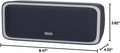 Soundbox Pro Bluetooth Speaker, 20W Stereo, IPX6 Waterproof (Blue)