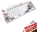PBT Keycaps 110-Key Set, Japanese Style, Plum Blossom