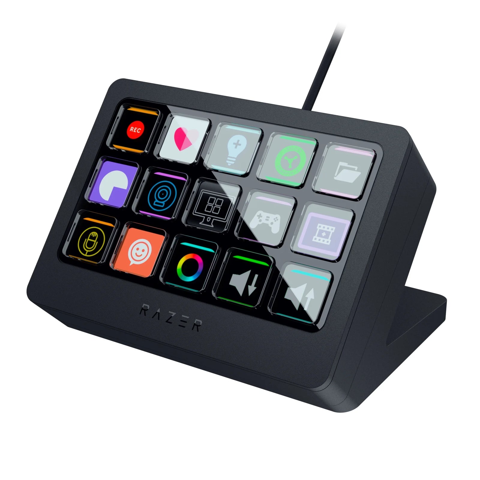 Elgato Stream Controller X, 15-Button Streaming Keypad, Black