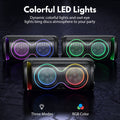 Large Party Bluetooth Speaker, RGB, Dual 6.5