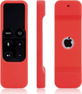 Apple TV Siri Remote Case with Lanyard, Rose Red (4th/5th Gen)