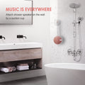 C12 IPX7 Waterproof Shower Bluetooth Speaker with Suction Cup (Cashmere Pink)