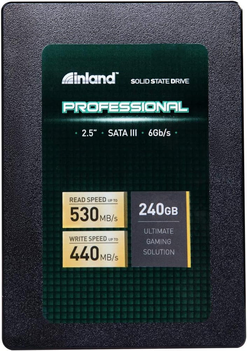 240GB Internal SSD, 2.5