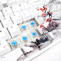 PBT Keycaps 110-Key Set, Japanese Style, Plum Blossom