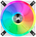 Corsair iCUE QL120 RGB 120mm PWM White Fan, Single