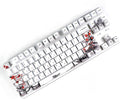 PBT Keycaps 110-Key Set, Japanese Style, Plum Blossom