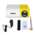 Mini 1080P LED Projector with 4K Playback