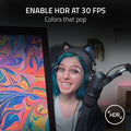 Razer Kiyo Pro Webcam, 1080P 60FPS, Adaptive Light Sensor, HDR