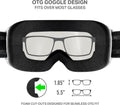 Wildhorn Cristo Ski Goggles, 100% UV Anti-Fog OTG Snowboard Goggles